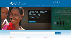 Desktop Screenshot of irh.org