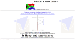 Desktop Screenshot of irh.co.za